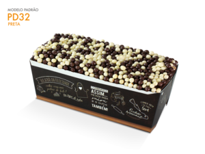 PD32 - Embalagem forneável para bolo caseirinho pequena
