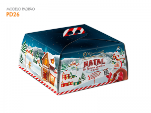 PD26 Natal - Embalagem para bolos