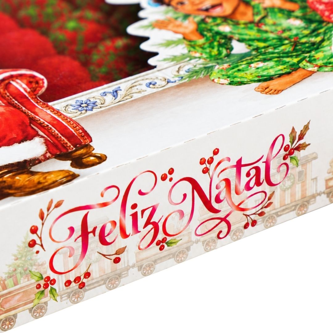 Embalagem para doces e salgados de Natal da Coleção Surpresa de Natal PD67T-Natal