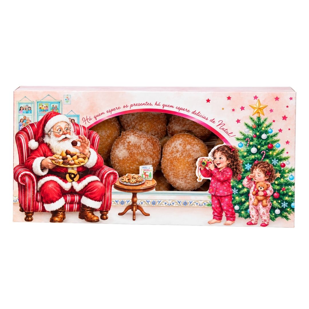 Embalagem para doces e salgados de Natal da Coleção Surpresa de Natal PD68T-Natal