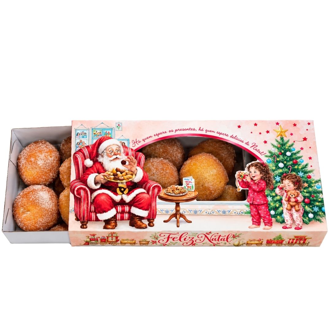 Embalagem para doces e salgados de Natal da Coleção Surpresa de Natal PD68T-Natal
