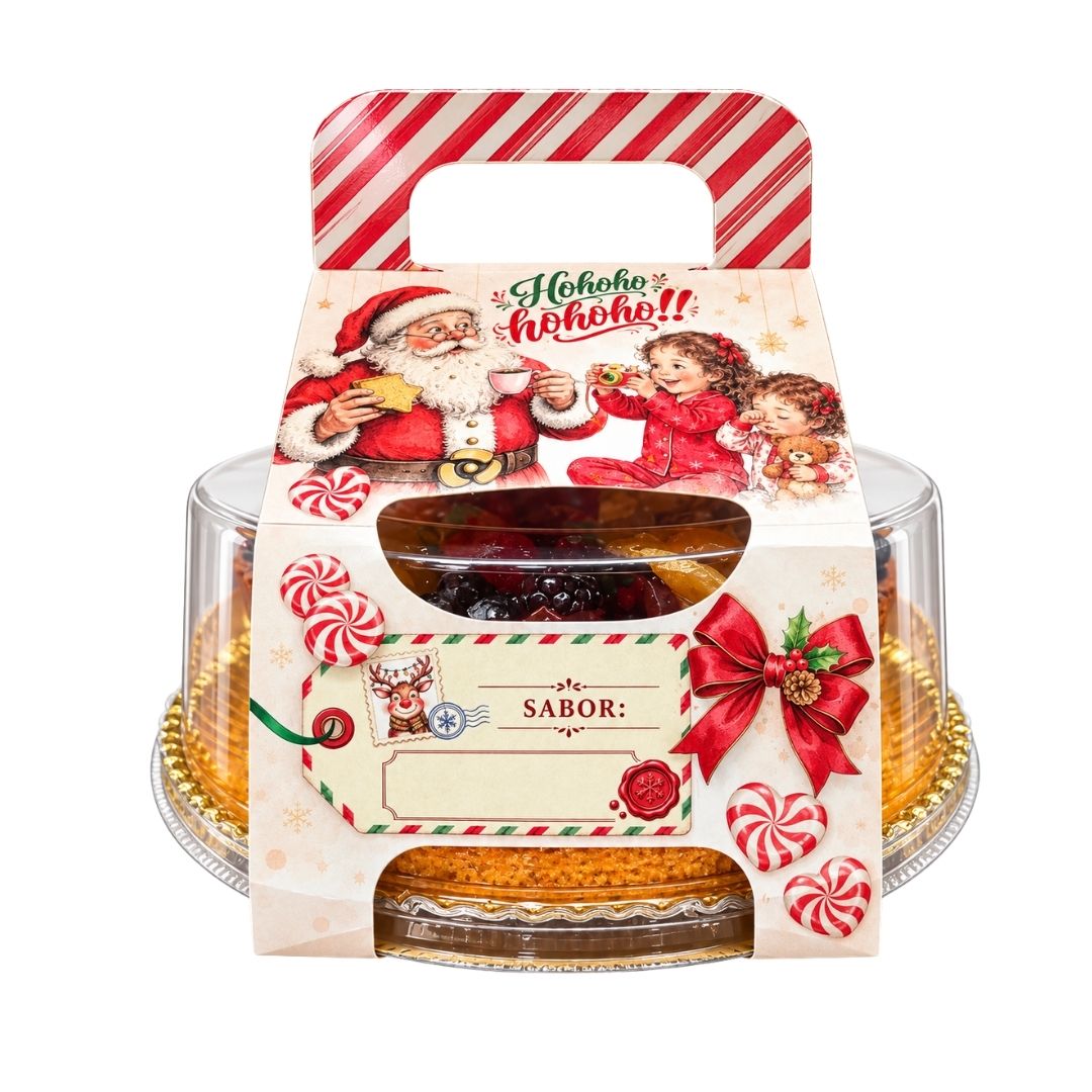 Cinta para embalagem de Natal PDN2-CN com estampa natalina